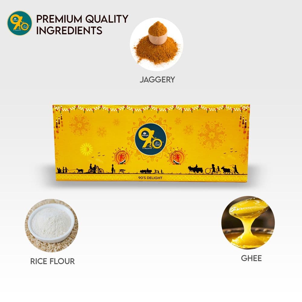 Jaggery Plain Putharekulu thumbnail 2