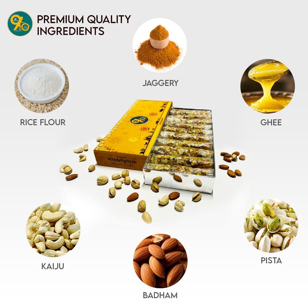 Jaggery Dry Fruits Putharekulu thumbnail 2