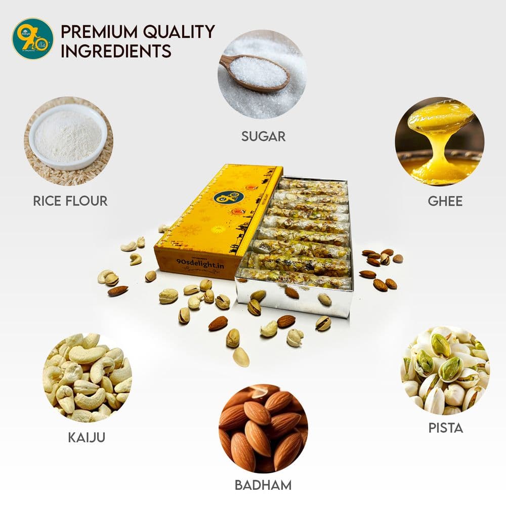 Sugar Dry Fruits Putharekulu thumbnail 2
