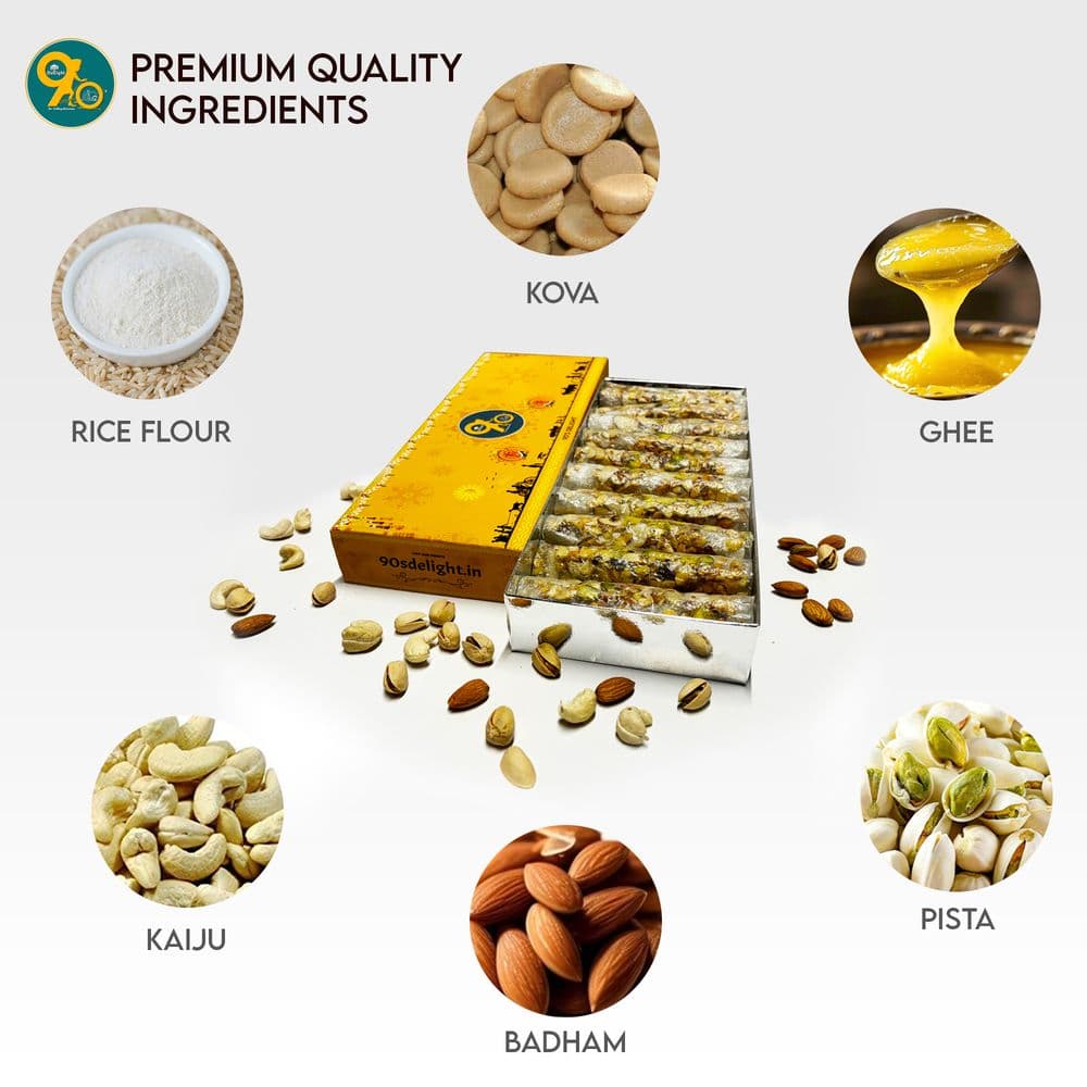 Kova Dry Fruits Putharekulu thumbnail 2