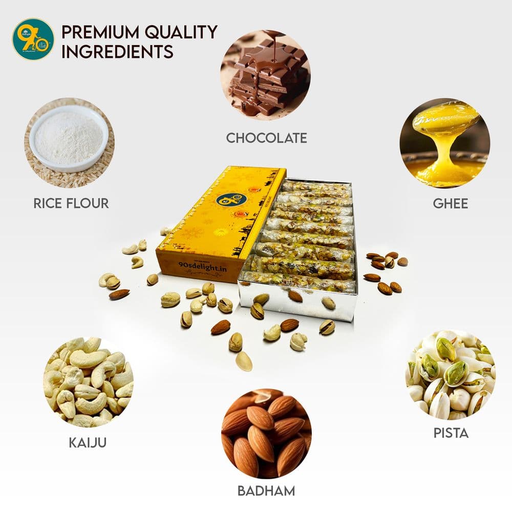 Chocolate Dry Fruits Putharekulu thumbnail 2