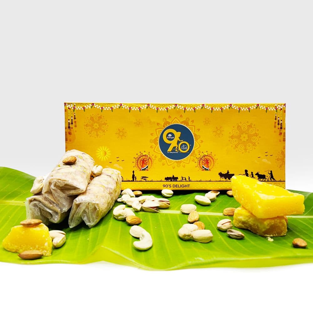 Jaggery Dry Fruits Putharekulu
