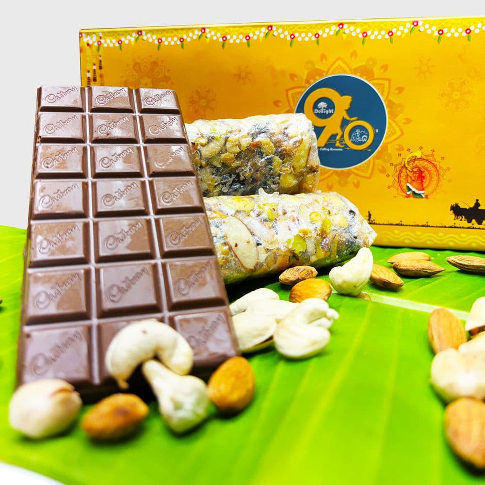 Chocolate Dry Fruits Putharekulu