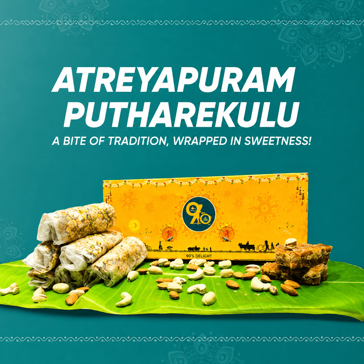 Putharekulu (paper sweet)